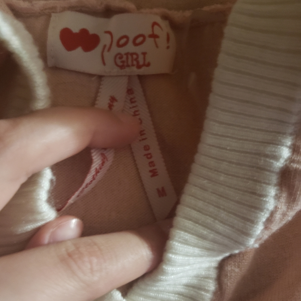 Poof Girl sweater